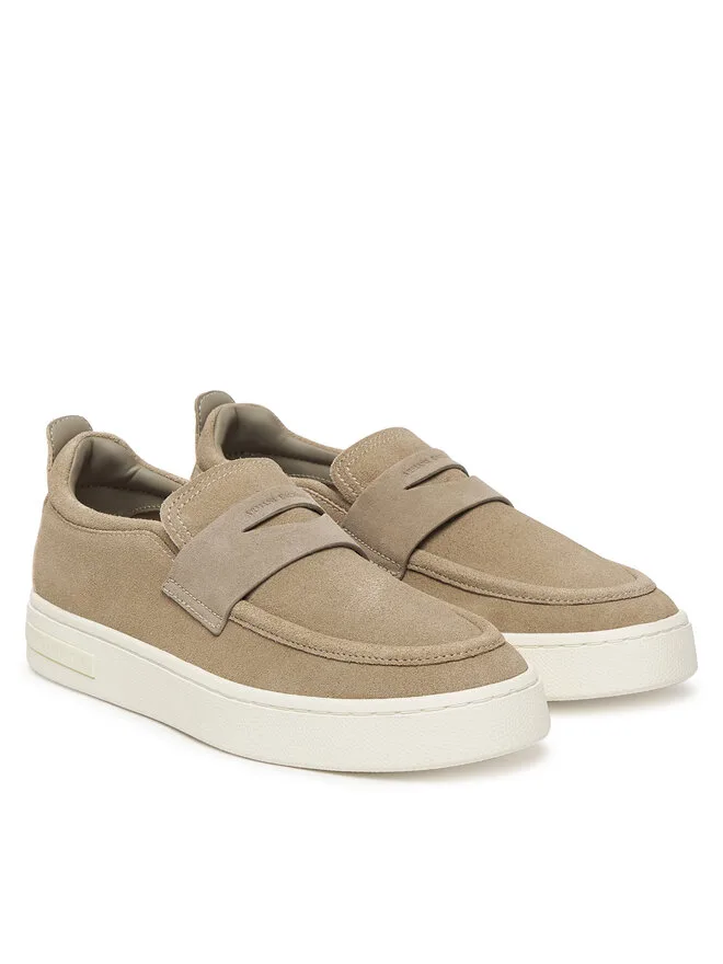 Armani Exchange Слиперы XM002632 AF19687 Z1030 бежевые — фото 3