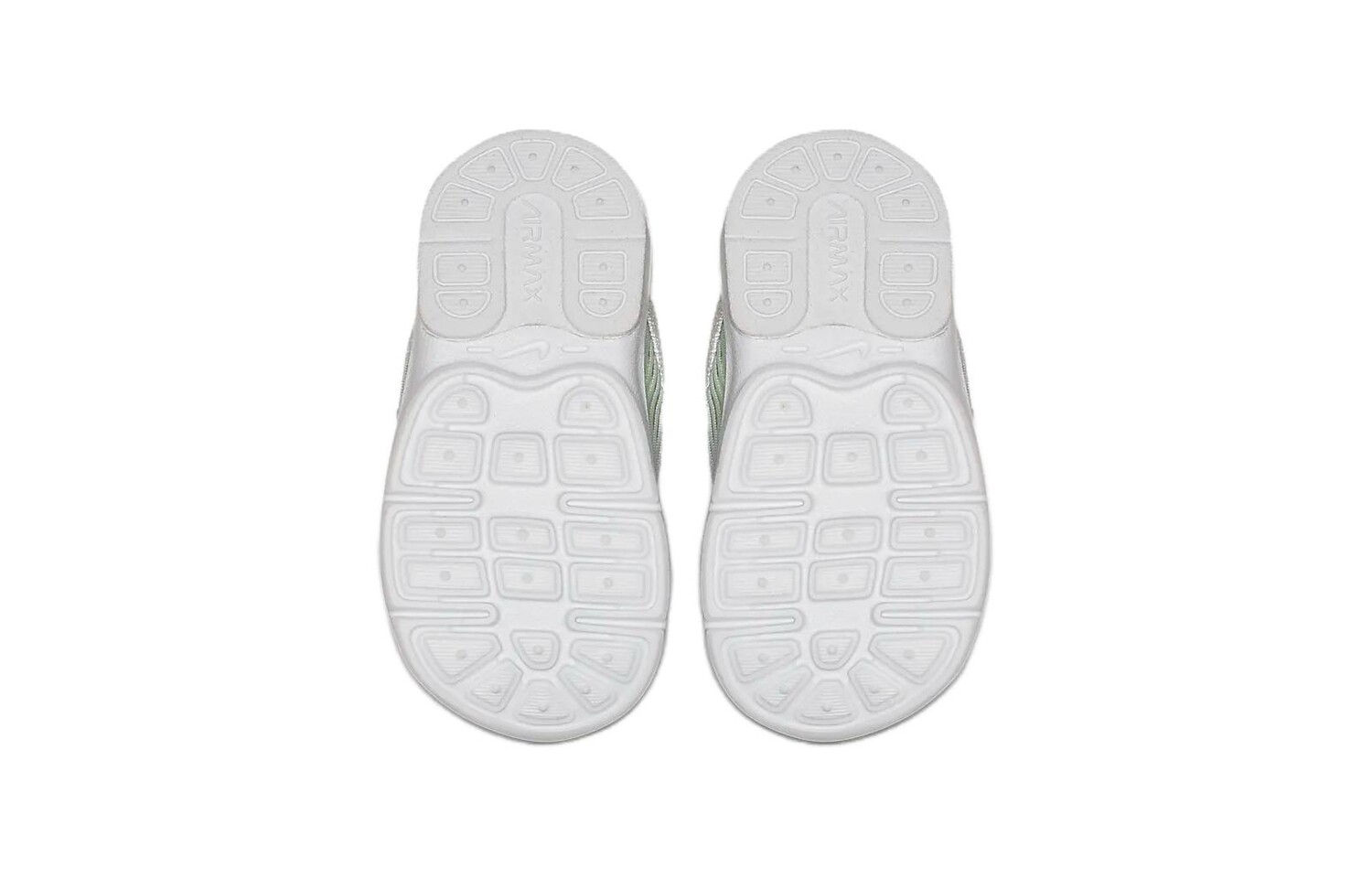Кроссовки Air Max Advantage Toddler Shoes TD Low-top Бело-золотистый/взрывающийся зелено-желтый/пенистый порошок/металлик серебристый Nike, желтый — фото 3