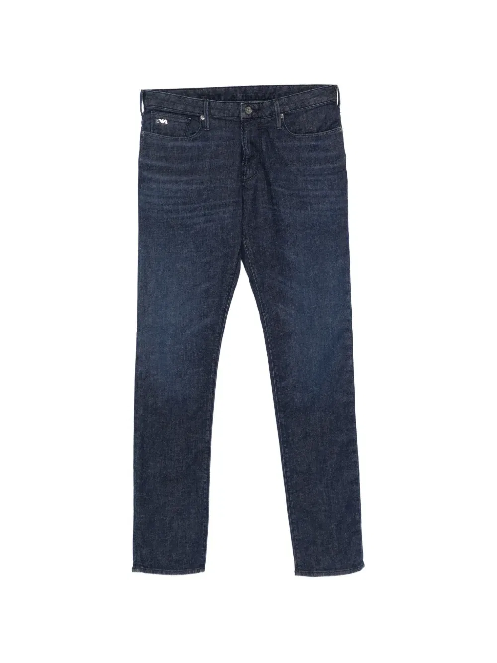 Джинсы с логотипом J06 Emporio Armani, синий