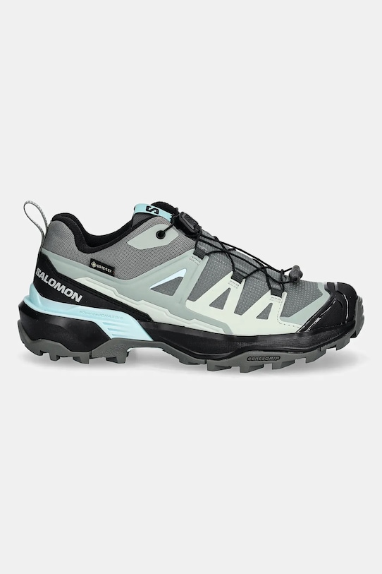 Ботинки женские Salomon X Ultra 360 GTX с быстрой шнуровкой, зеленый — фото 2