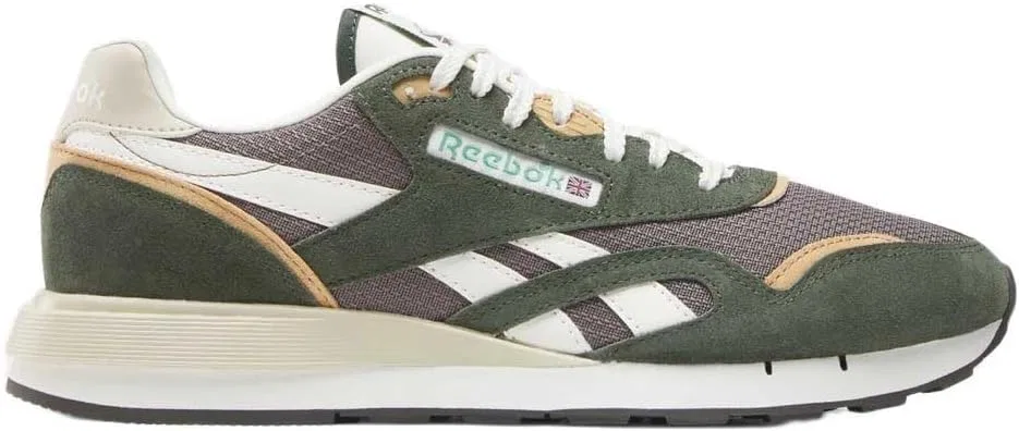 Кроссовки Reebok Unisex Classic Nylon 89, Grit Green Trek Grey Chalk
