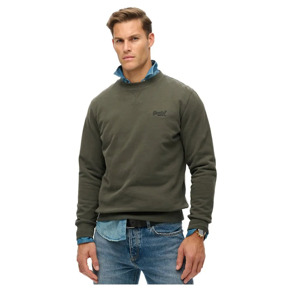 

Толстовка Superdry Essential Logo, зеленый