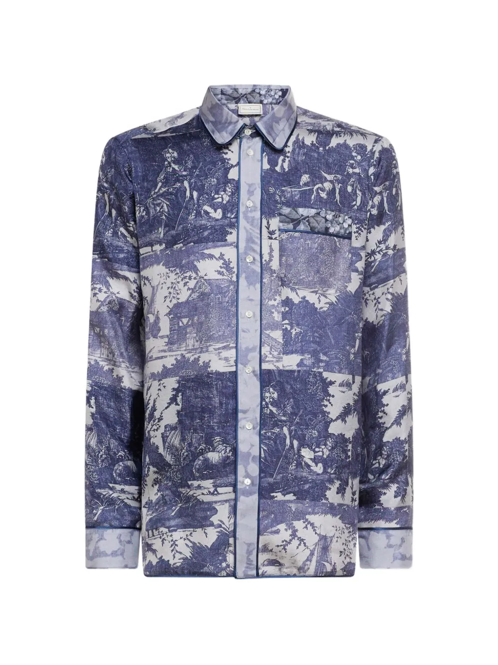 

Футболка Aloe с длинными рукавами Pierre-Louis Mascia, синий