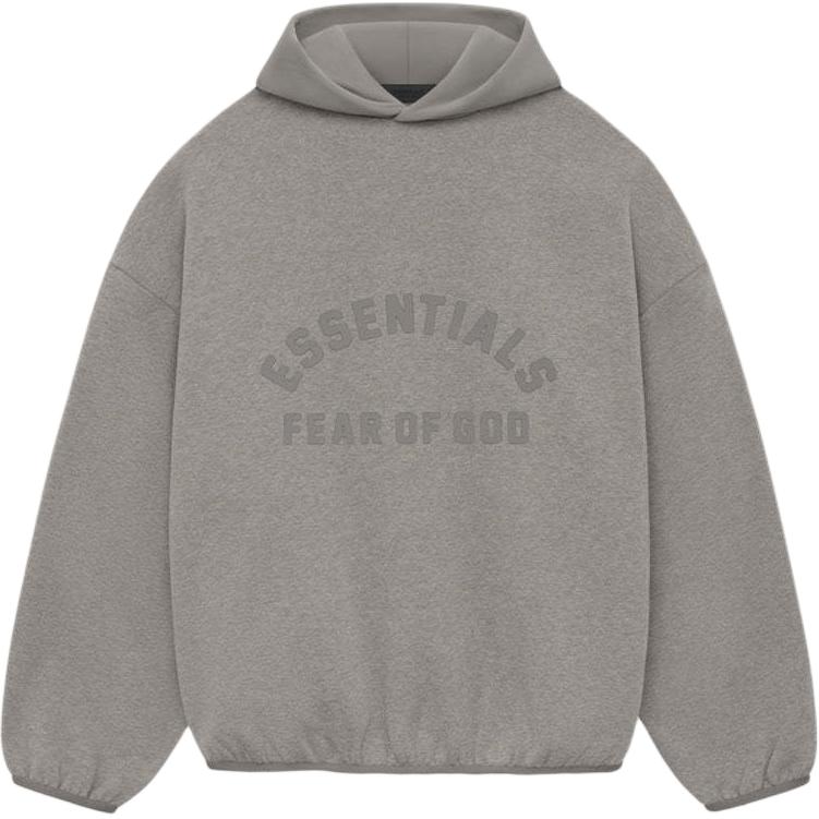 Куртка с капюшоном из флиса Core Collection Nylon Fear Of God Essentials, цвет вересковый серый — фото 2