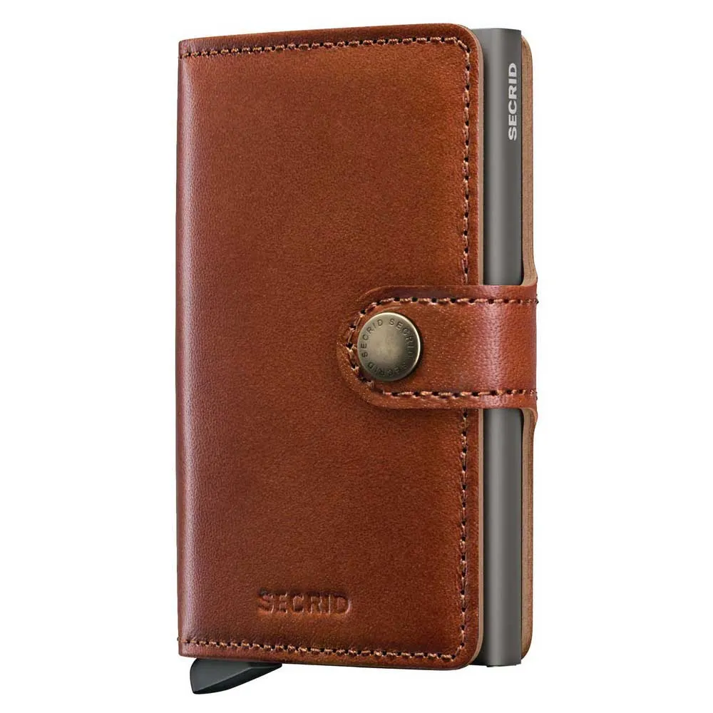 

Кошелек Secrid Miniwallet Texano leather, коричневый