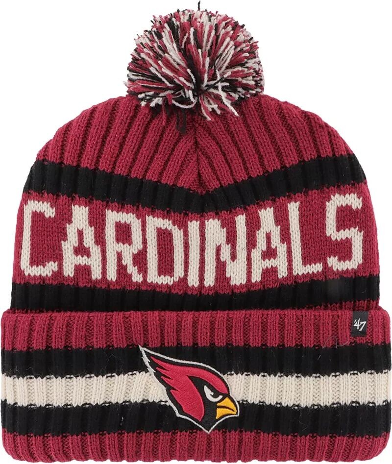 

Мужская красная вязаная шапка с манжетами '47 Arizona Cardinals Bering