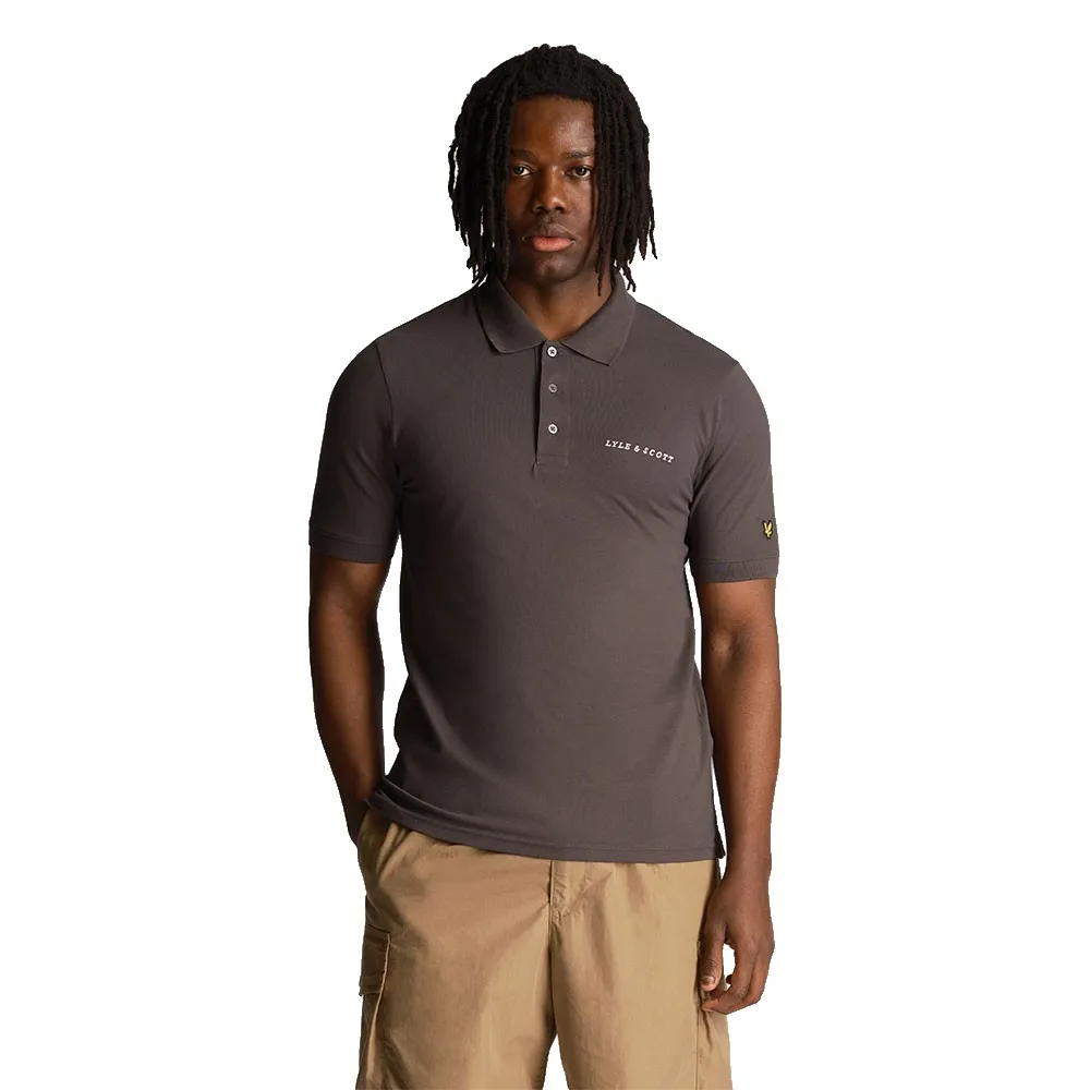 

Поло с коротким рукавом Lyle & Scott SP2006V, серый
