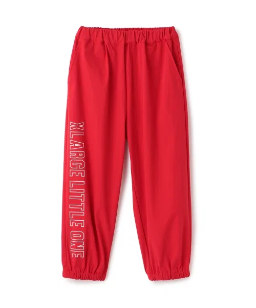 Детские спортивные штаны XLARGE KIDS с логотипом красные