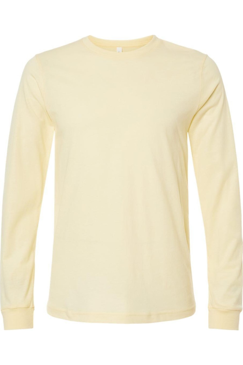

Футболка с длинным рукавом BELLA + CANVAS Heather CVC, цвет heather french vanilla