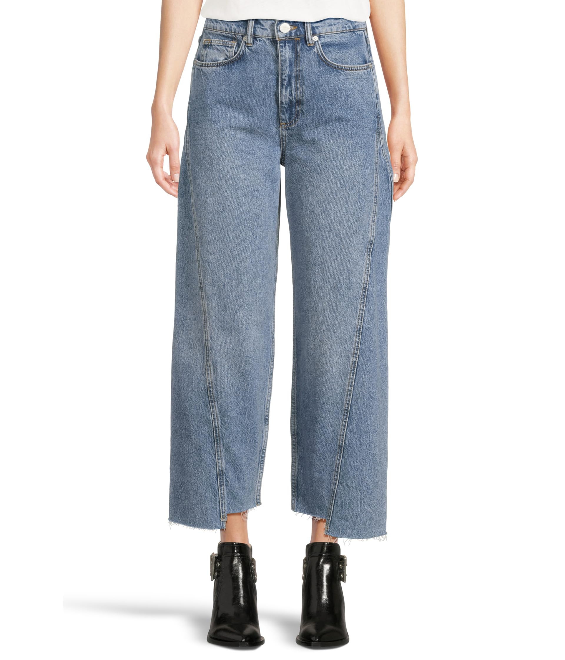 

Джинсы AllSaints Fox Barrel Jeans, цвет Light Indigo