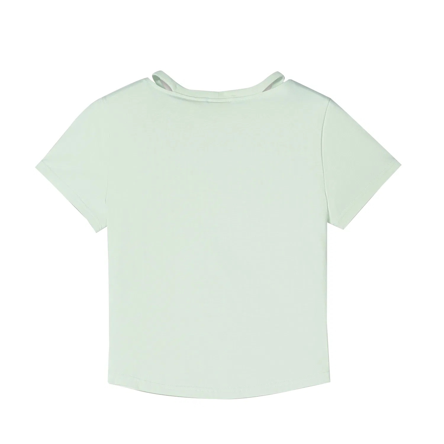 Футболка женская Light Green, с круглым вырезом, тонкая, прямой крой Levis — фото 3