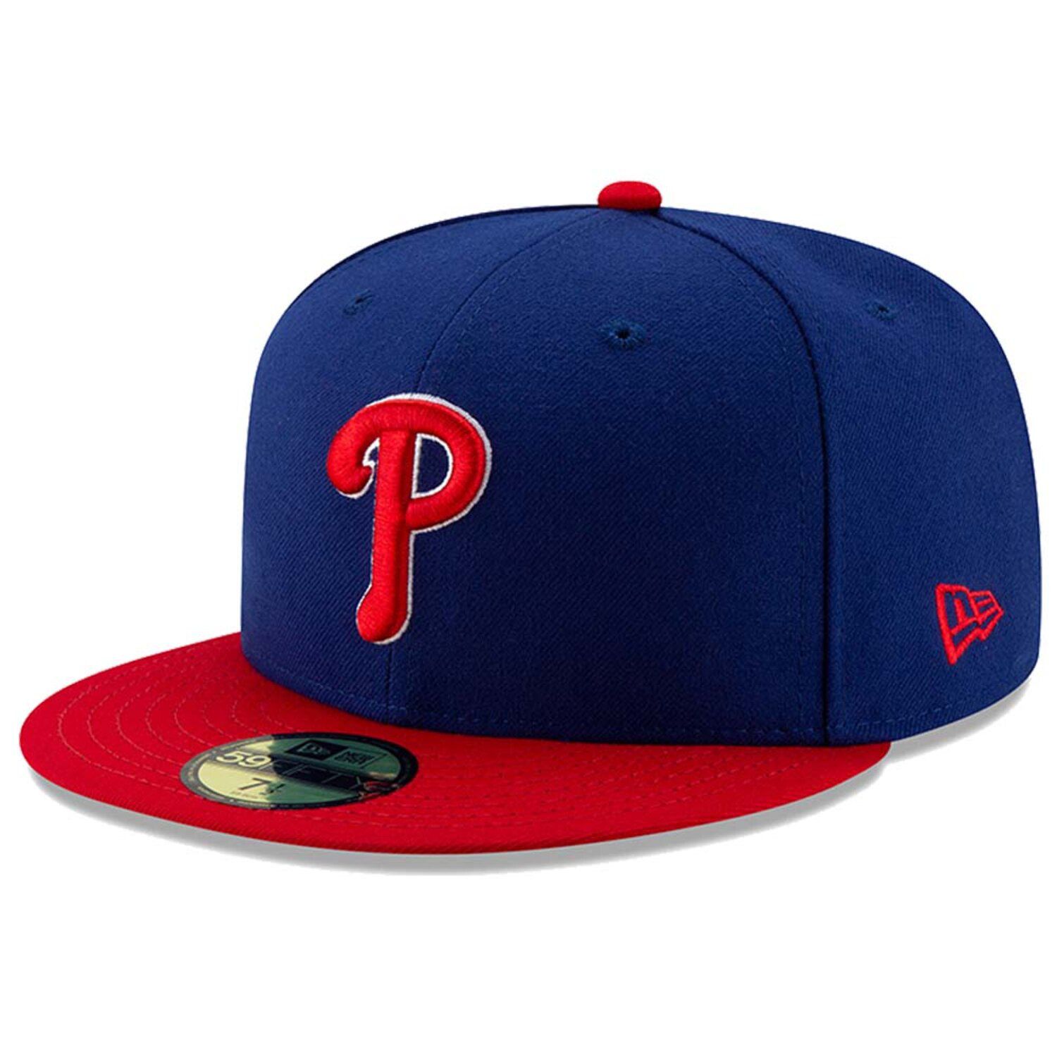 

Мужская облегающая шляпа New Era Royal/Red Philadelphia Phillies Alternate Authentic Collection On-Field 59FIFTY