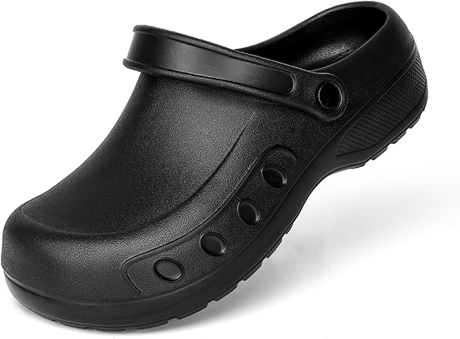 

Мужские кухонные туфли шеф-повара, противоскользящие, водонепроницаемые, для здравоохранения и общественного питания, сабо для кухни, ресторана, больницы, мужские туфли для ресторана Yuktopa, черный