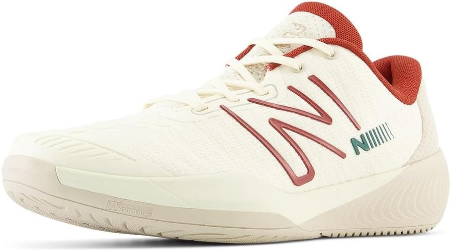 Мужские теннисные кроссовки New Balance FuelCell 996 V4 для жесткого корта, белый — фото 2