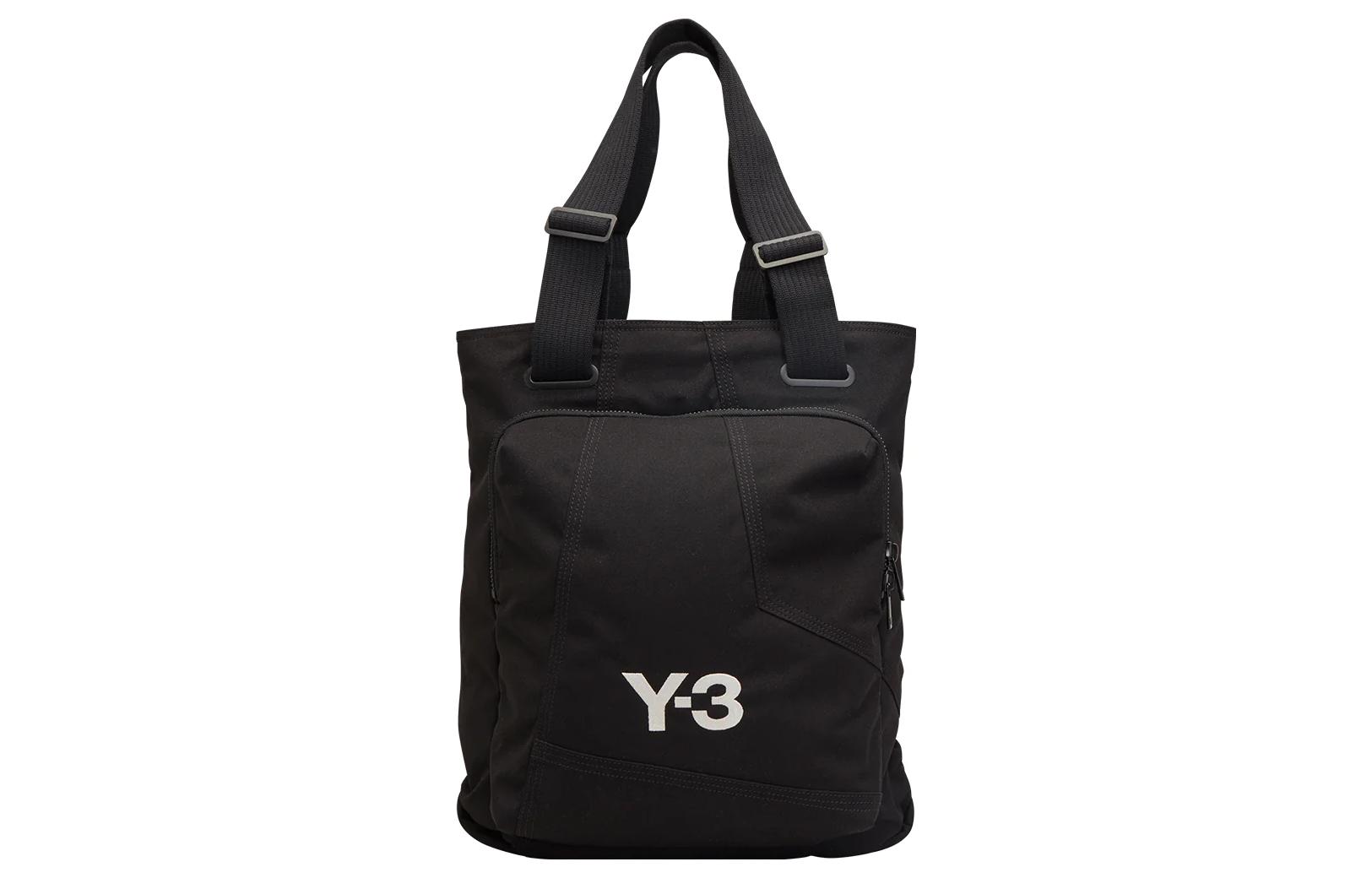 

Y-3 Мужская сумка из переработанного хлопка черная