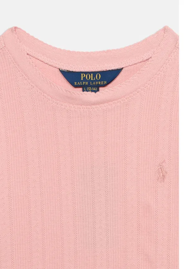 Футболка базовая Polo Ralph Lauren, цвет адирондак розовый — фото 4