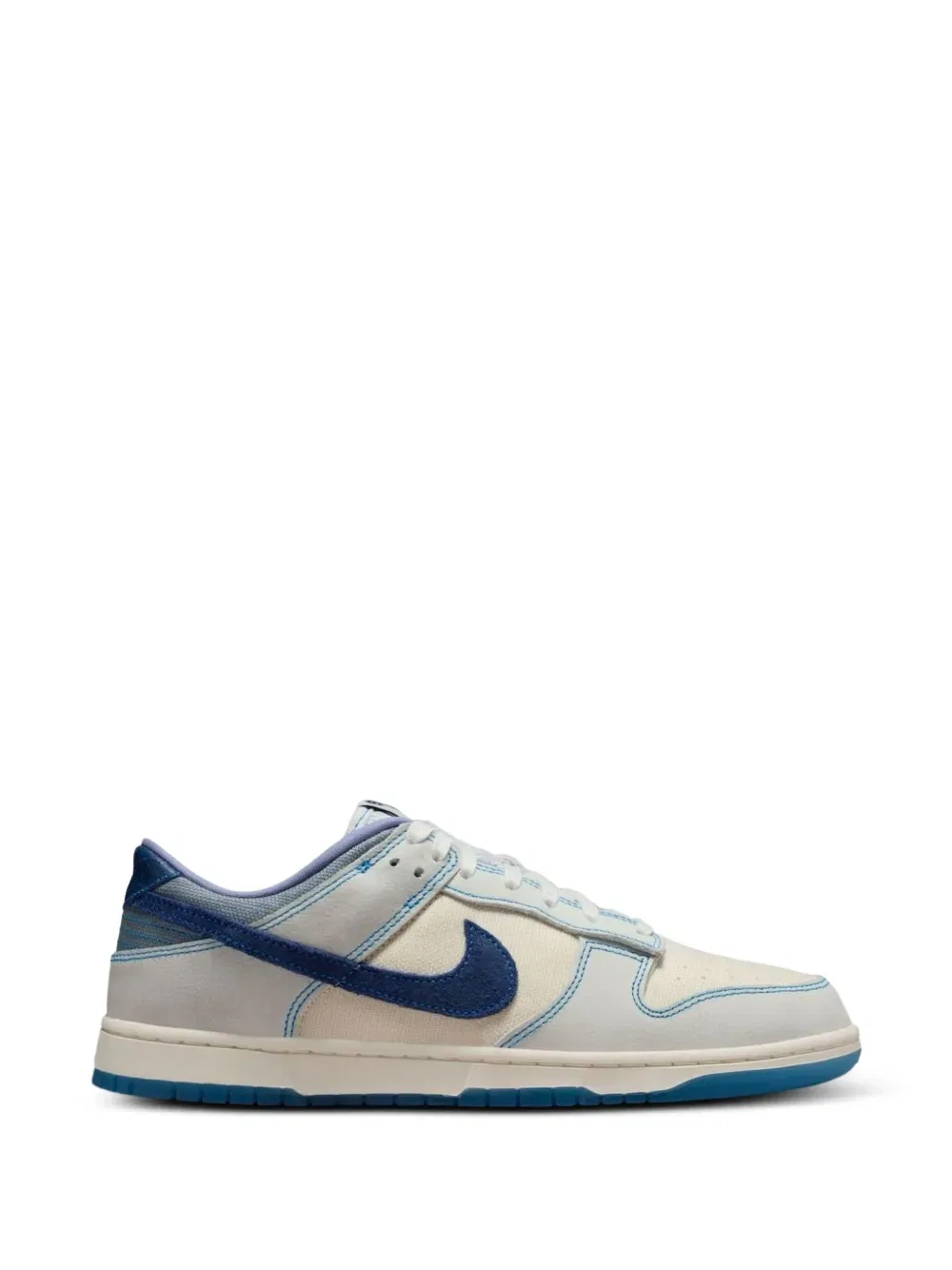 Низкие ретро-кроссовки Dunk на шнуровке Nike, серый