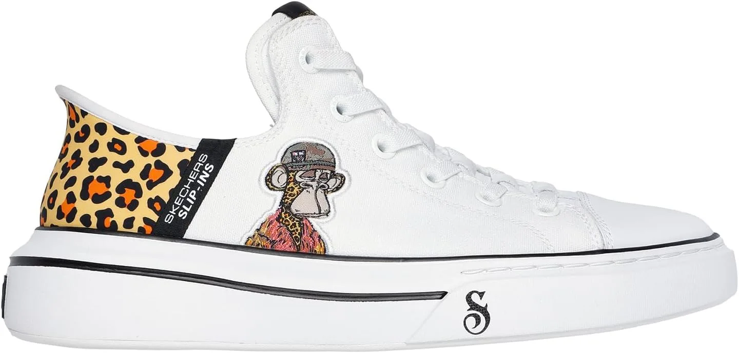 Мужские слипоны Skechers Snoop Dogg Snoop One Bombay 251049 WHT, белый — фото 3