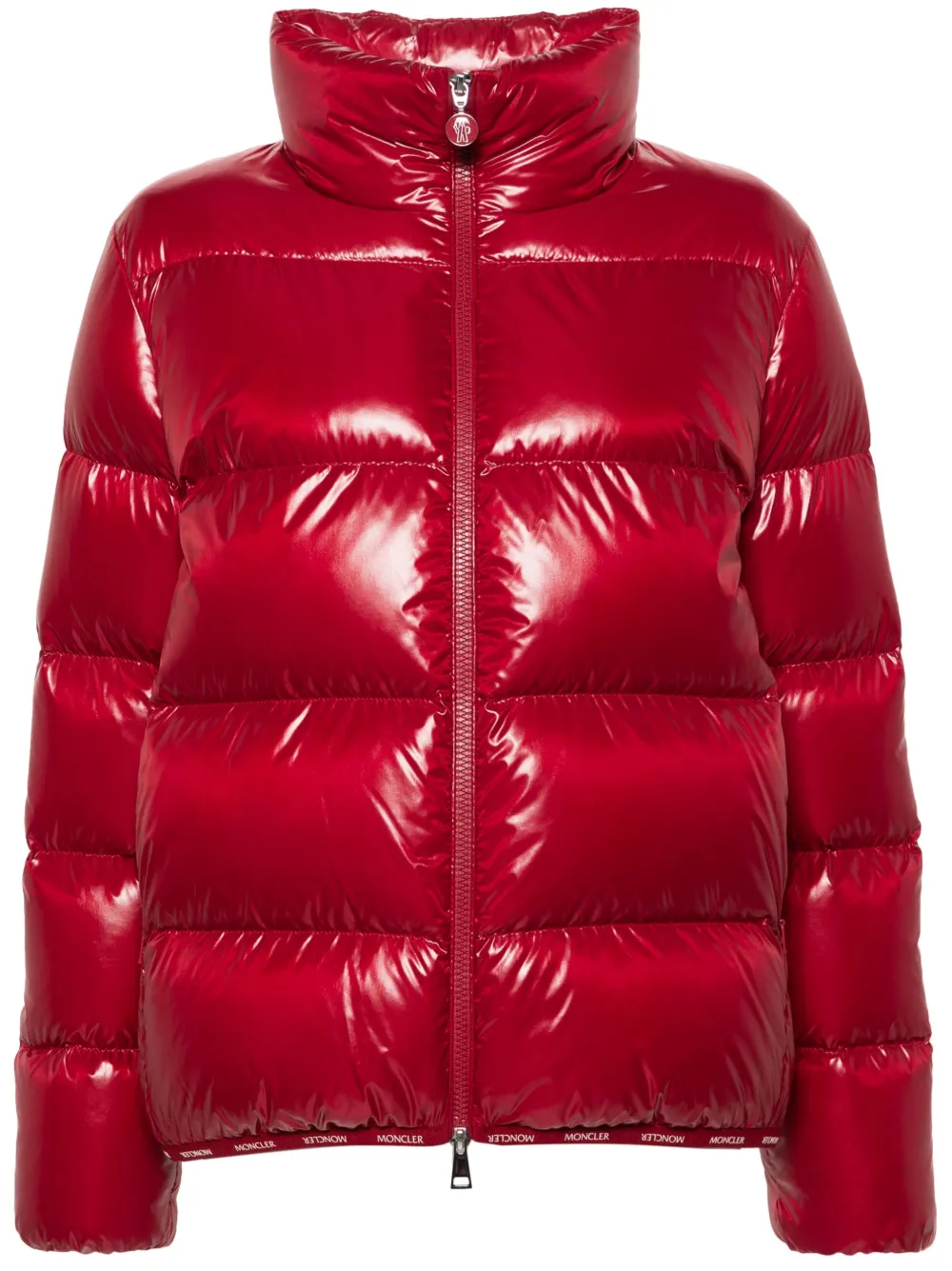 

Пуховик Abbadia MONCLER, красный