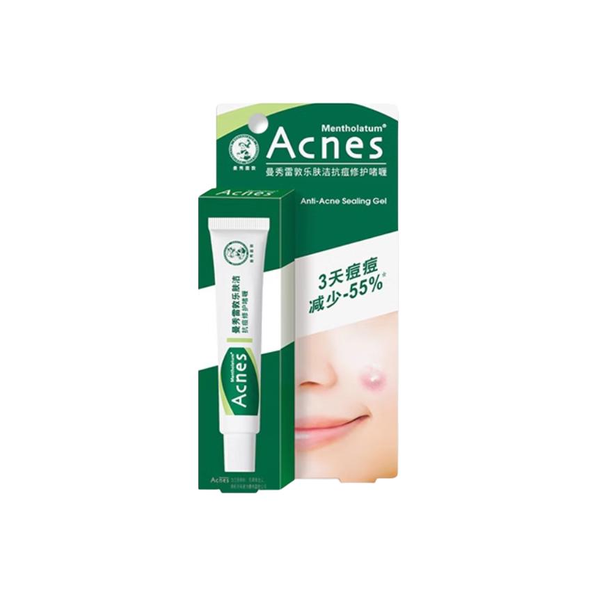 

Гель-сыворотка для контроля жирности, против акне, успокаивающая, увлажняющая, восстанавливающая, отшелушивающая 18г/18г*2 Mentholatum