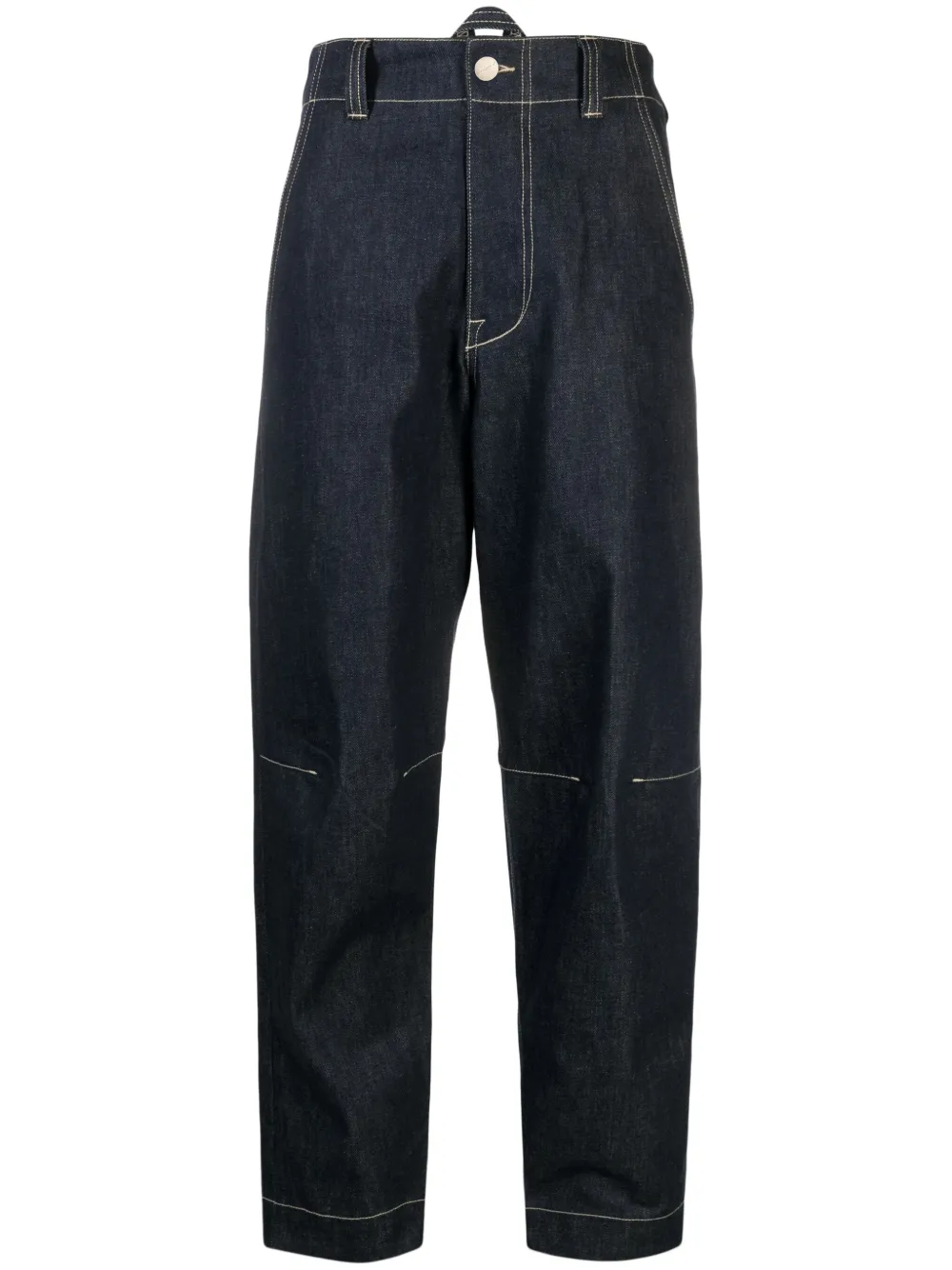 

Зауженные джинсы Engineer с завышенной талией Toogood, синий