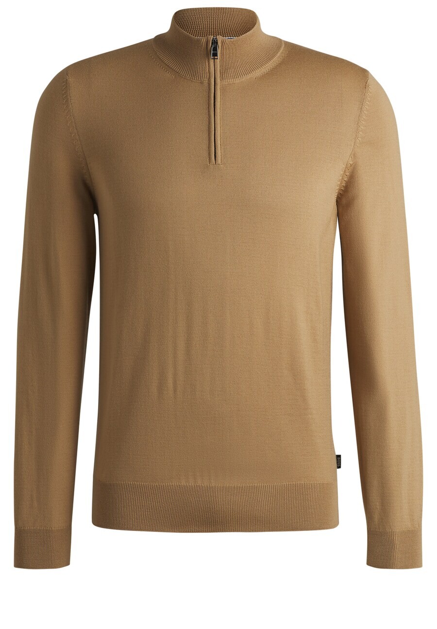 

Водолазка BOSS Sweater Ebenji, бежевый