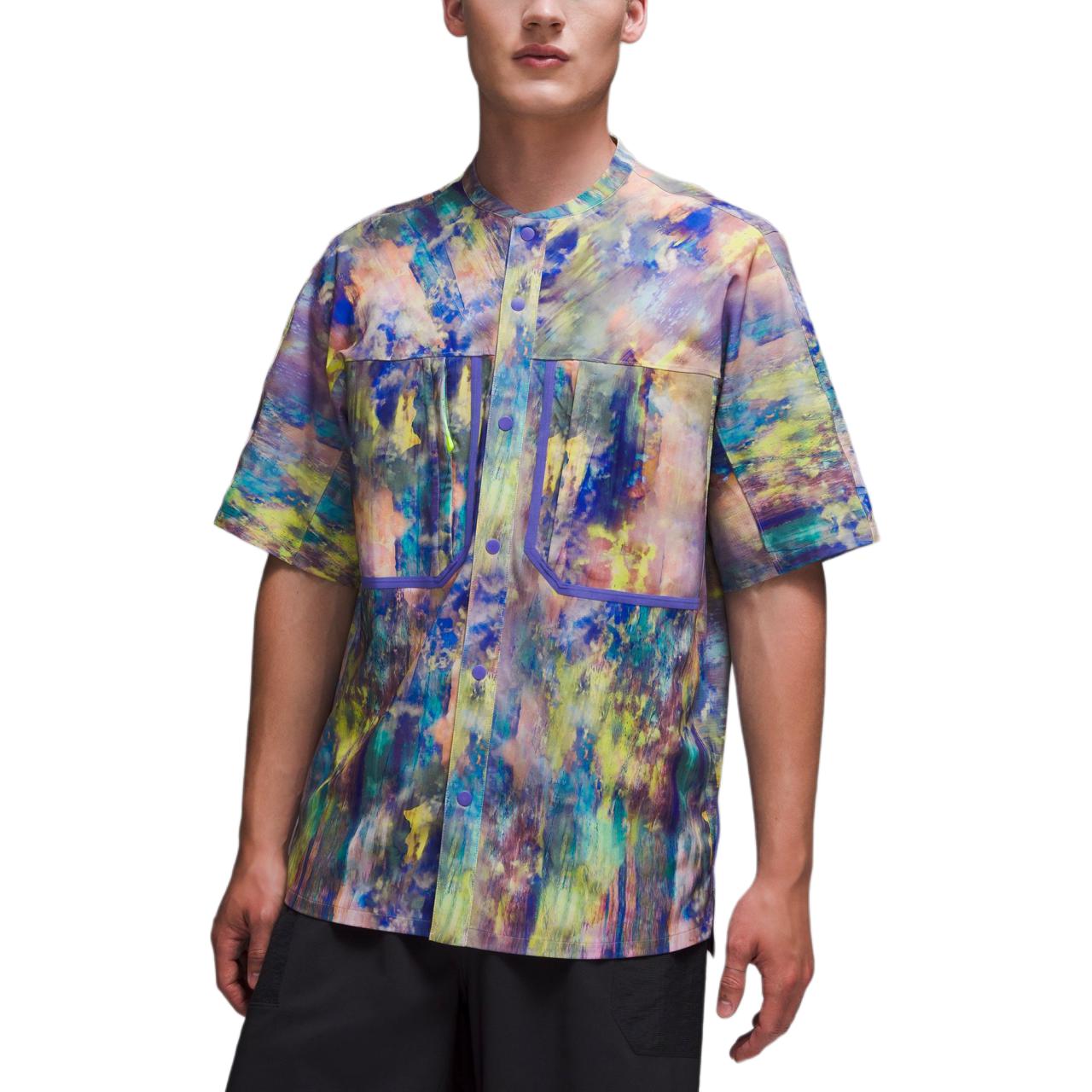 

Водоотталкивающая рубашка мужская Lululemon, Abstract Oil Color Mixing/ALNM