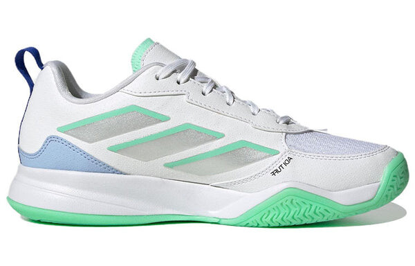 Кроссовки (WMNS) Adidas Avaflash Low Tennis Shoes 'White Silver Metallic Pulse Mint', белый — фото 2