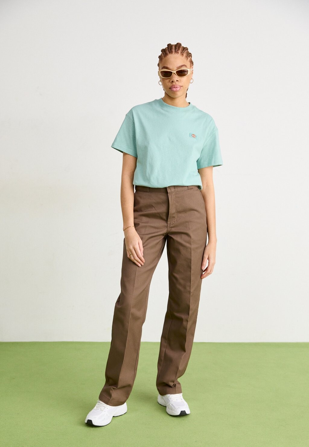 

Базовая футболка OAKPORT BOXY TEE Dickies, бирюзовый