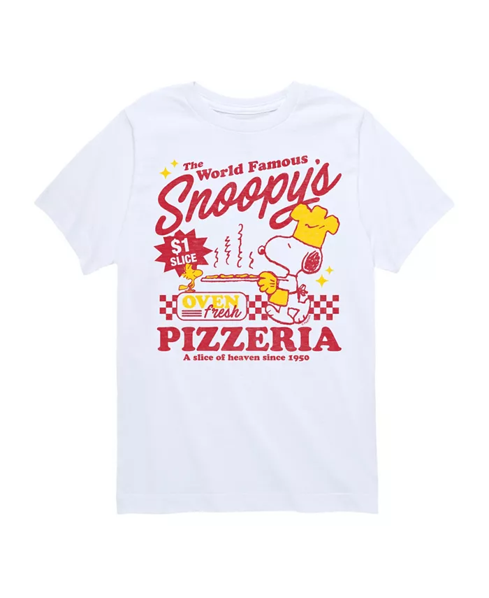 

Футболка с принтом "Pizzeria" для мальчиков Big Boys Peanuts, белый