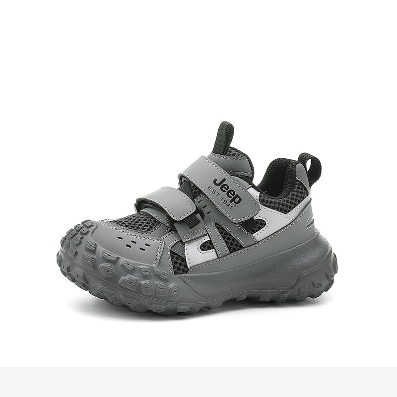 Кроссовки Jeep Kids Lifestyle Shoes Kids Low-top Gray, серый — фото 2