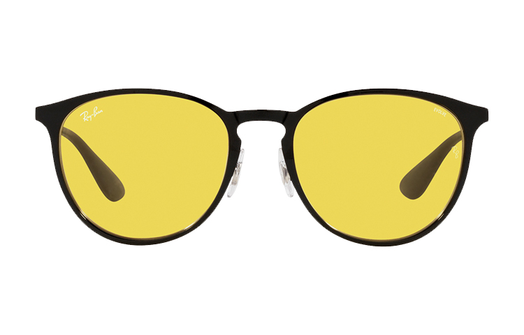 

RayBan Солнцезащитные очки Ray Ban Erika Pilot Frame, Black Frame Yellow Green Evolving Color 002/Q1 Size 54