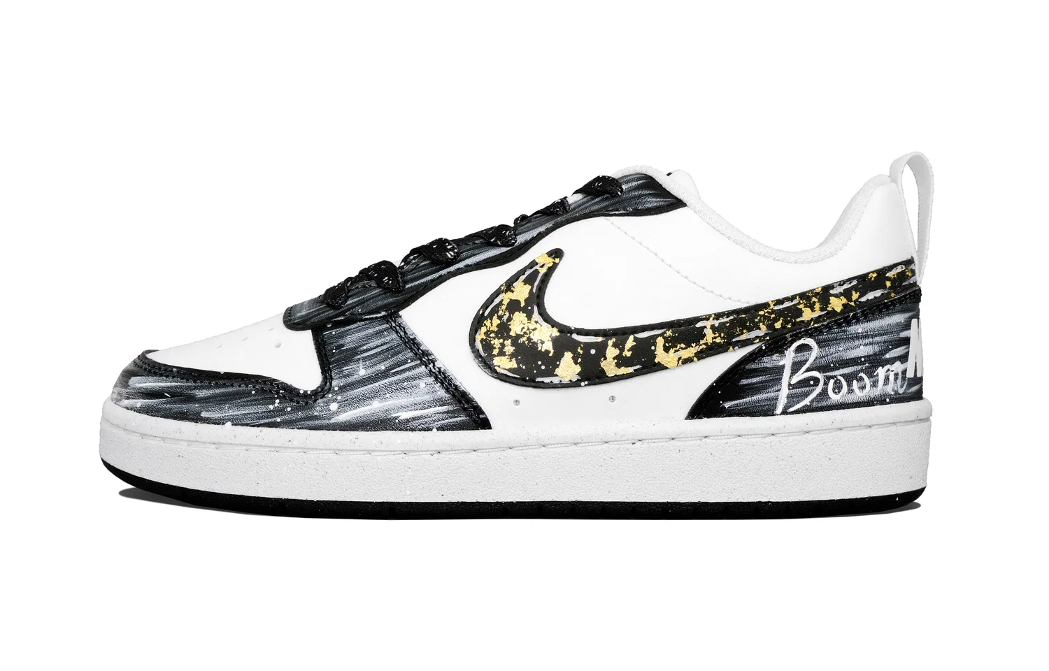 Кроссовки детские Nike Court Borough Van Gogh Starry Trail Black