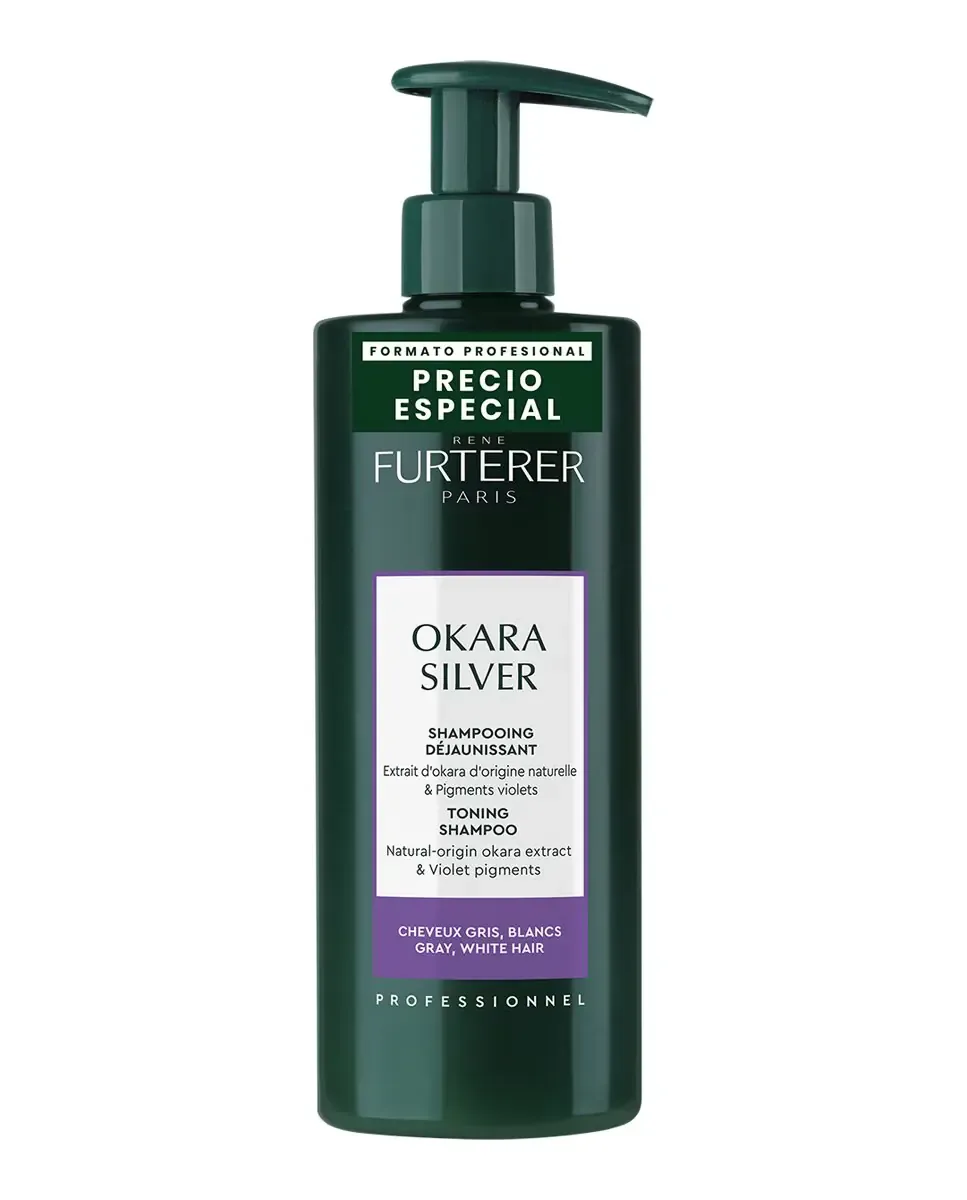 Шампунь против желтизны Okara Silver René Furterer