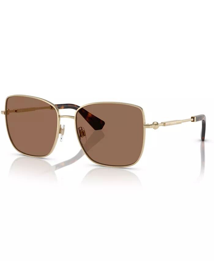

Женские солнцезащитные очки BE3158 Burberry, коричневый