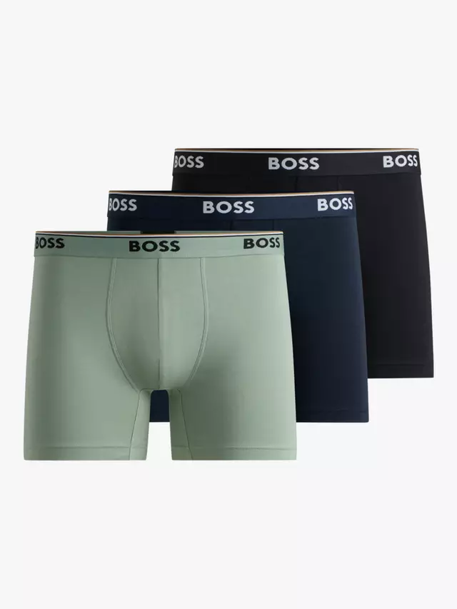 

Боксеры HUGO BOSS BOSS Logo Waistband Stretch Cotton 3 шт