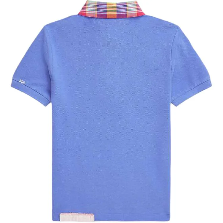 Polo Ralph Lauren Polo Shirt SS25 Scottsdale Blue Kids' — фото 3