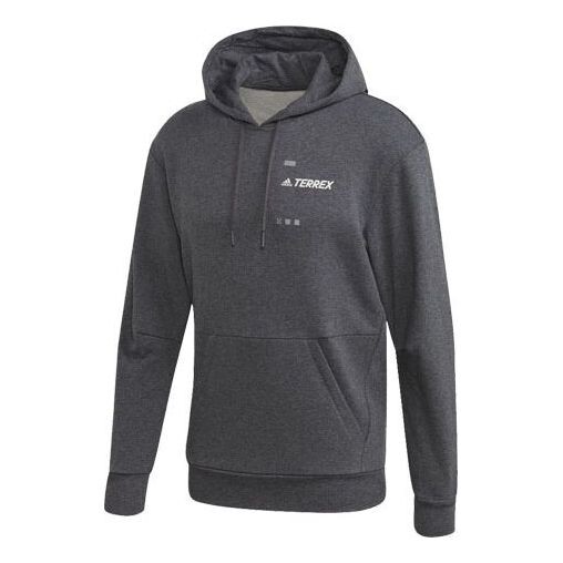 

Толстовка Men's adidas Terrex Logo Ho Outdoor Sports Gray, серый