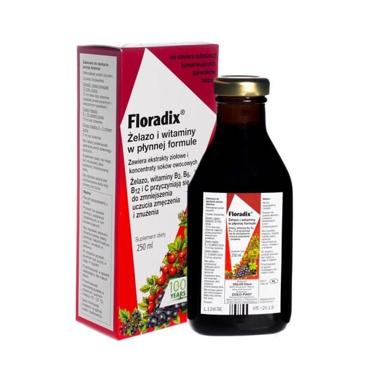 

Zioło-Plast, Floradix Железо и витамины, 250 мл
