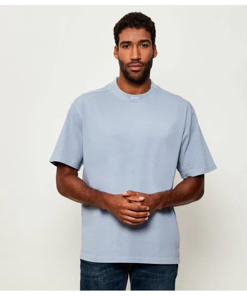 

Футболка te_dye Oversize fit Boss Orange, синий