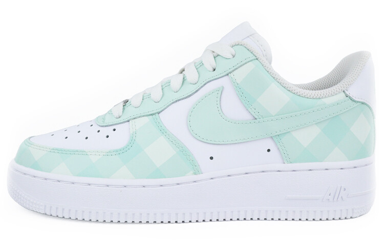 

Кроссовки для скейтбординга Air Force 1 женские с низким верхом, белые/зеленые Nike, Зеленый, Кроссовки для скейтбординга Air Force 1 женские с низким верхом, белые/зеленые Nike