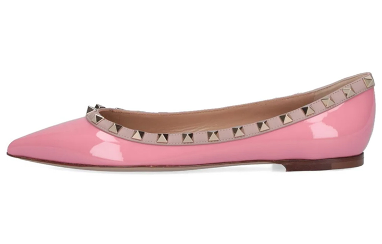 Valentino Туфли женские Rockstud GARAVANI Casual Single, светло-розовые