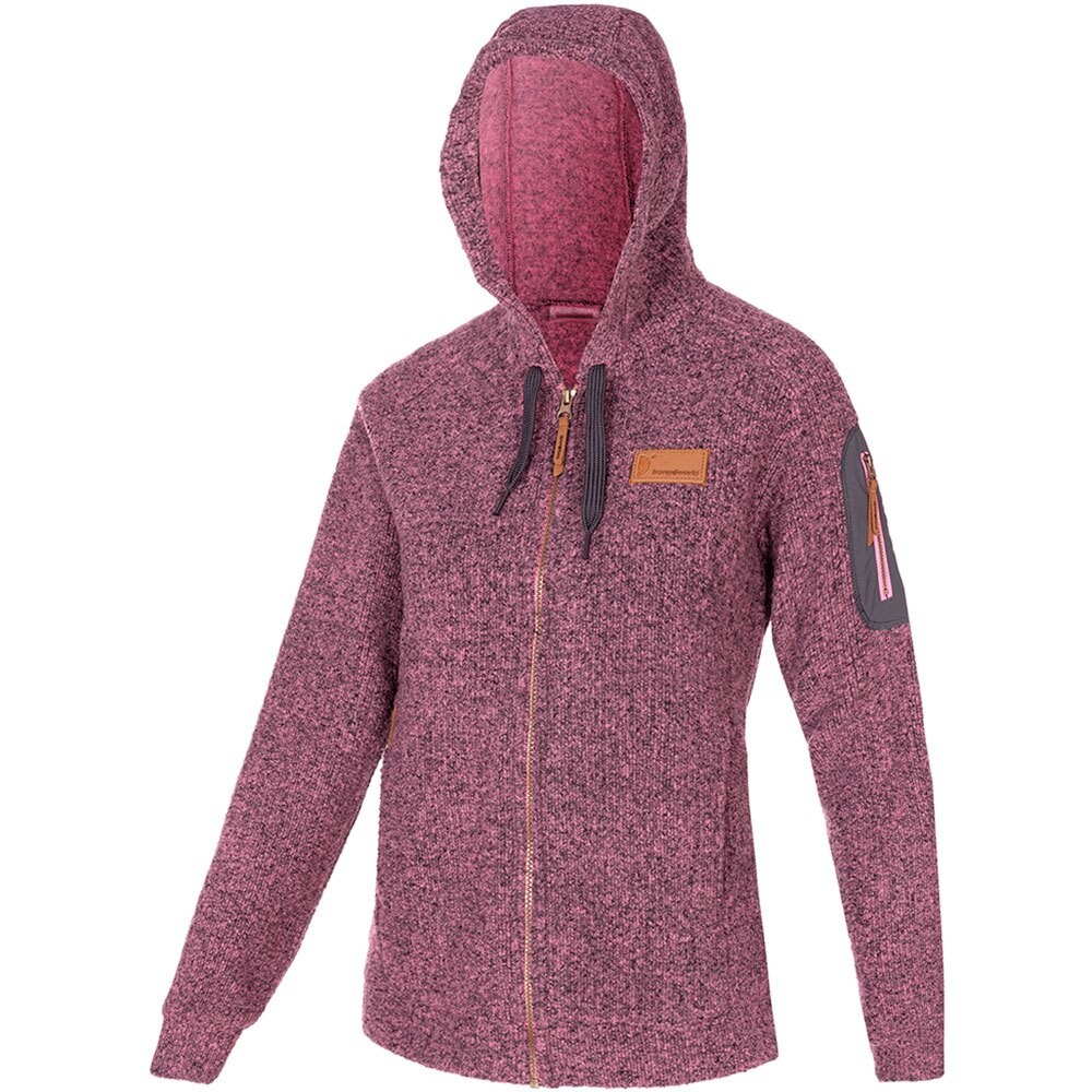 

Толстовка на молнии Trangoworld Gower Hooded, розовый