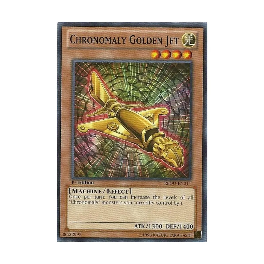 

CCG Хрономалия Golden Jet (Обычная), Yu-Gi-Oh - Return of the Duelist - Singles