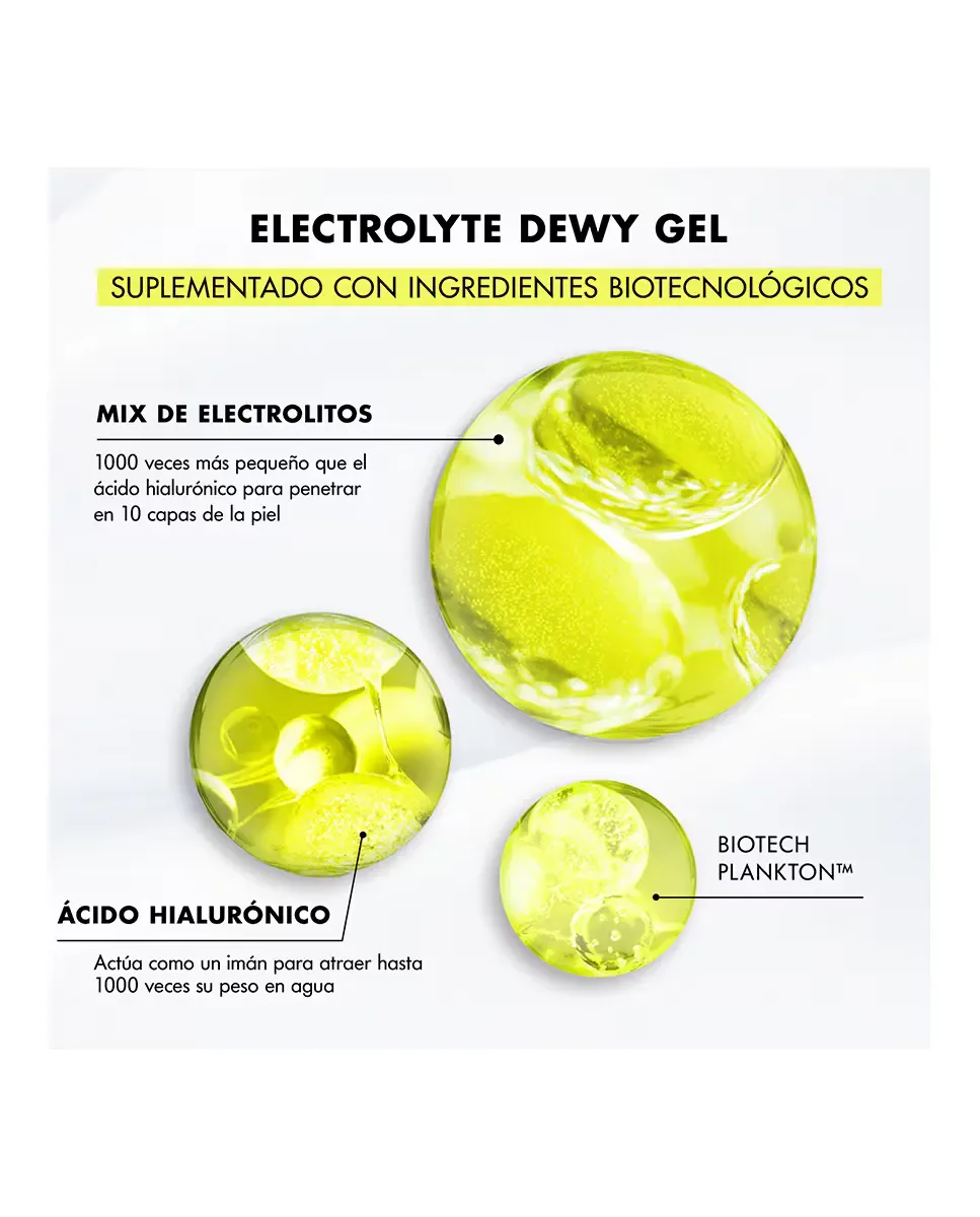 Крем для лица Biotherm — Увлажняющий Aquasource+ Electrolyte Dewy Gel, 100 мл — фото 3
