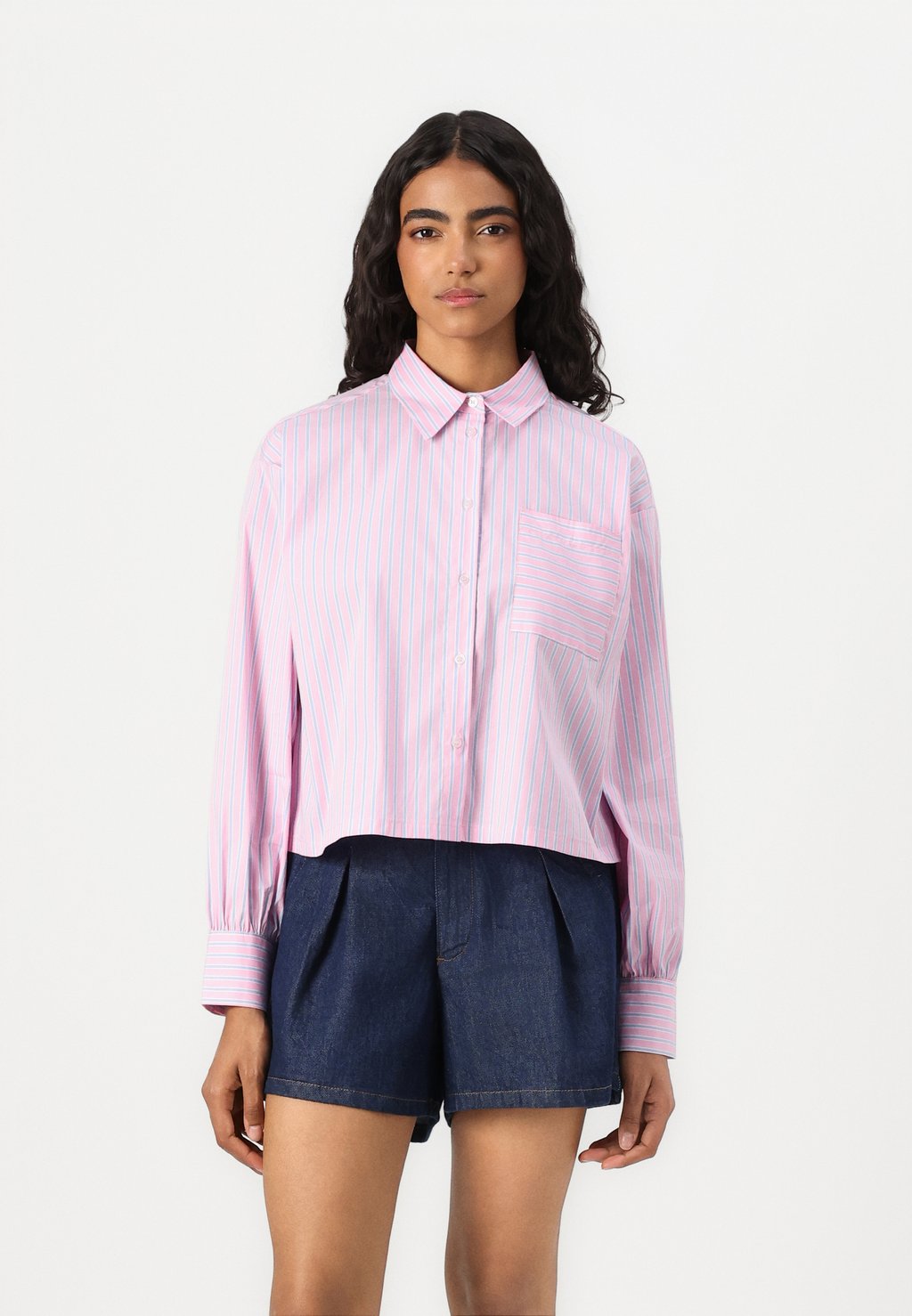

Блузка на пуговицах ONLSEGA SHIRT ONLY, сиреневый