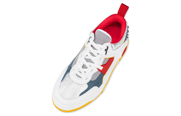 CL Astroloubi Кроссовки для скейтбординга мужские белые желтые Christian Louboutin — фото 3