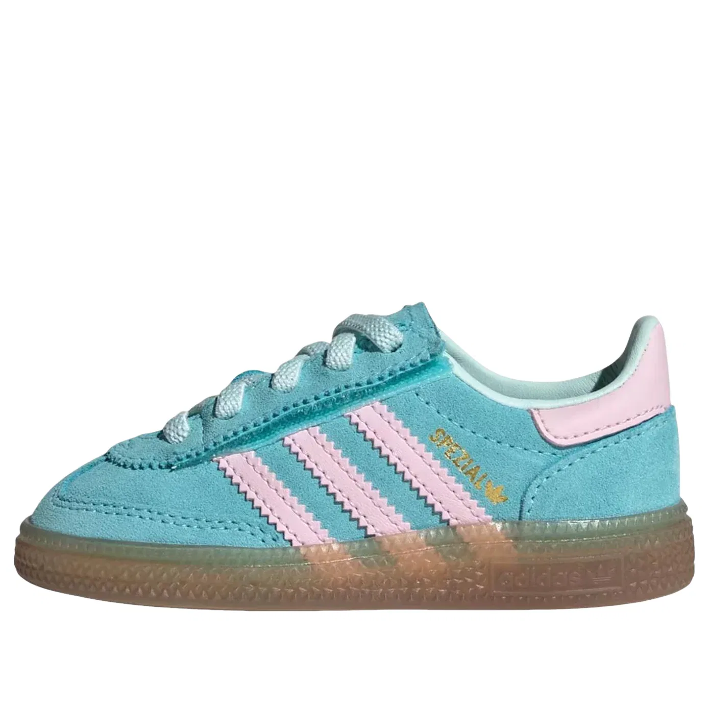 Кроссовки Adidas Handball Spezial 'Pulse Aqua Clear Pink Gum' JQ1991, синий