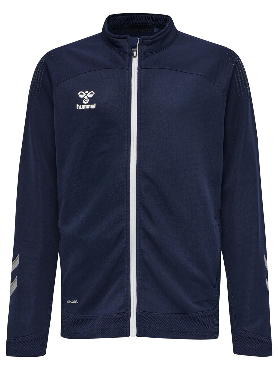 

Худи Hummel Athletic Zip-Up Hoodie Lead Poly, морской синий