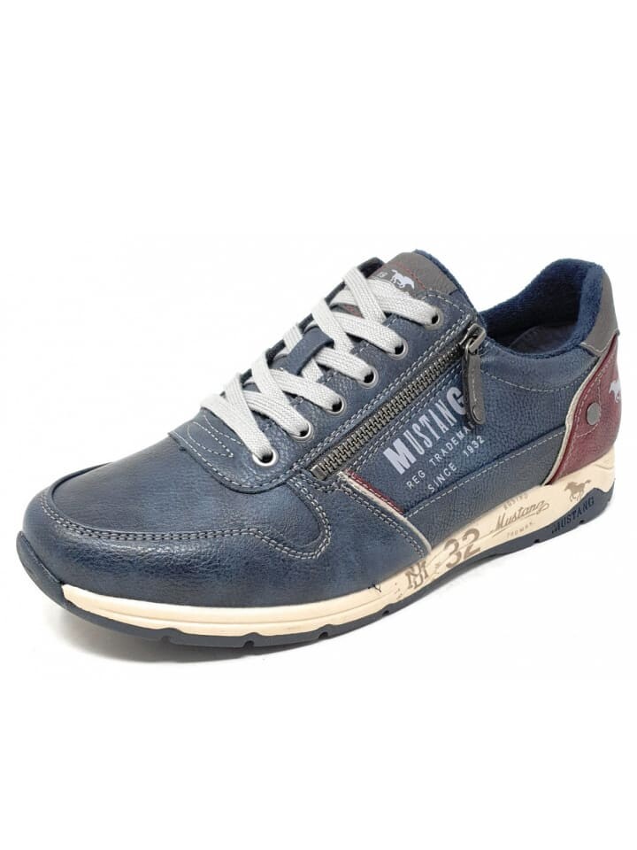 

Туфли на шнуровке MUSTANG SHOES sportlicher Schnürer Mustang, синий